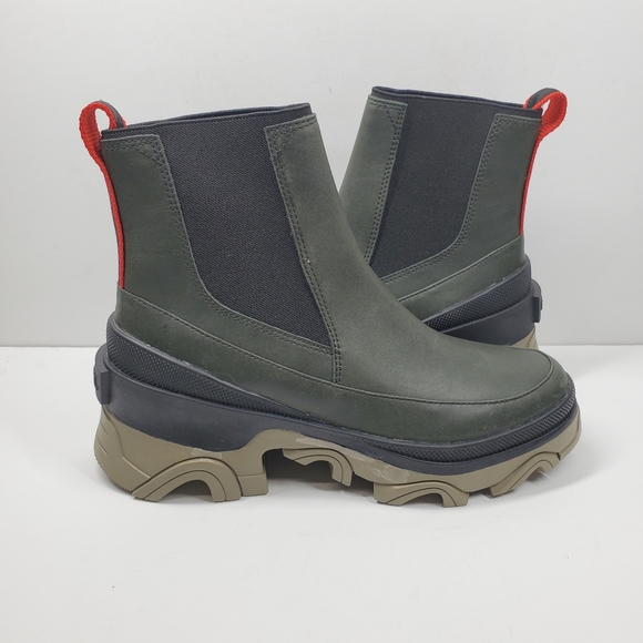 New Sorel Brex Platform Chelsea Ankle Boots - Picture 2 of 10